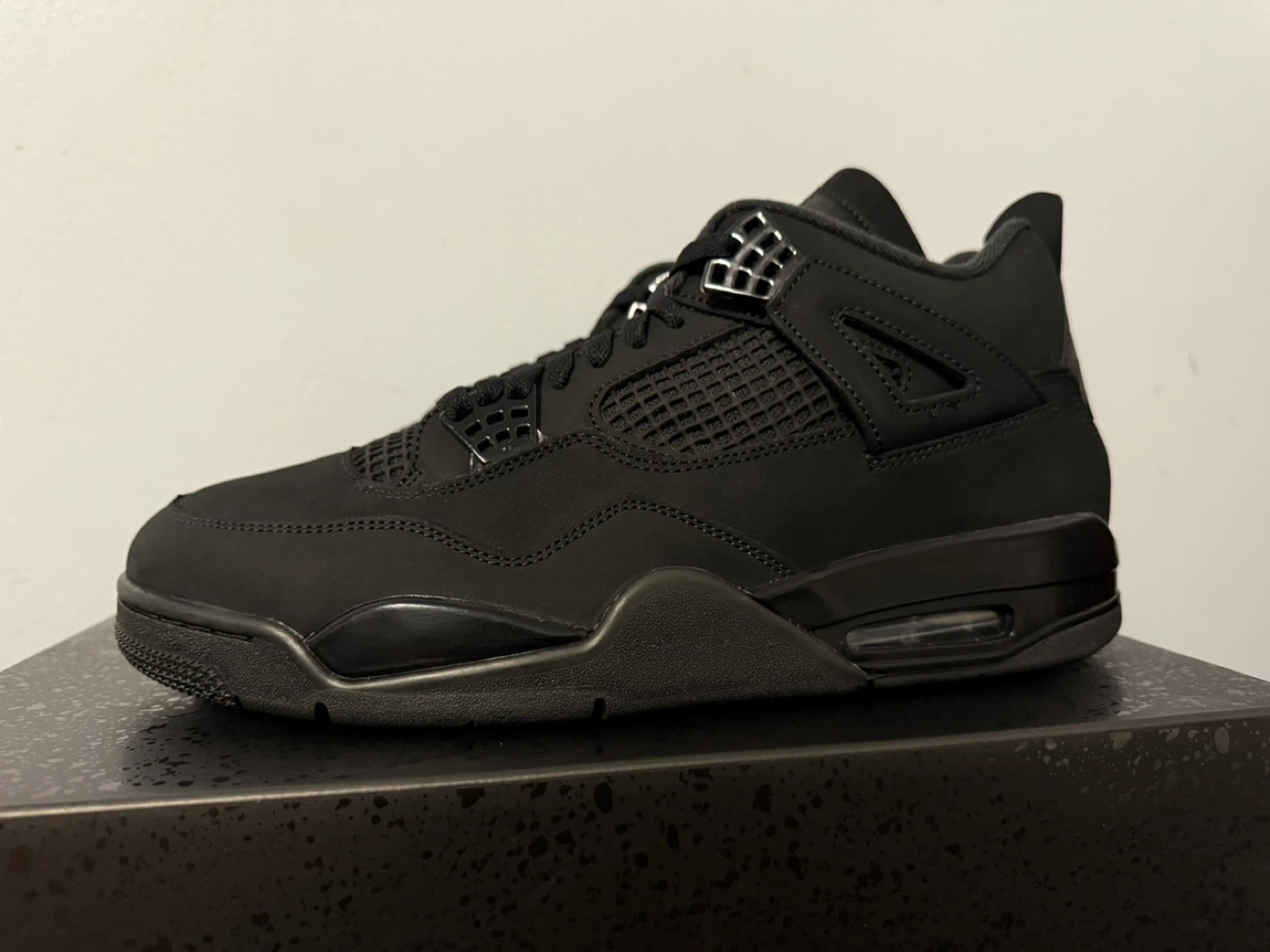 AIR JORDAN 4 RETRO 'BLACK CAT' **Sz 12** $370 FIRM - photo 3