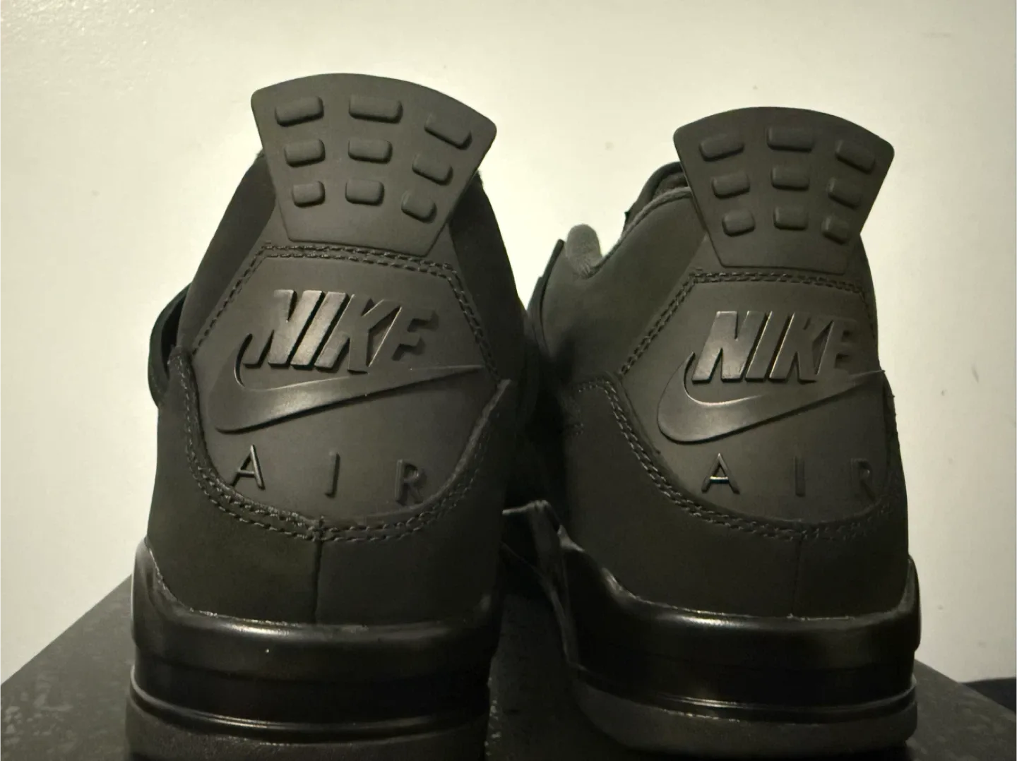 AIR JORDAN 4 RETRO 'BLACK CAT' **Sz 12** $370 FIRM image indicator(5)