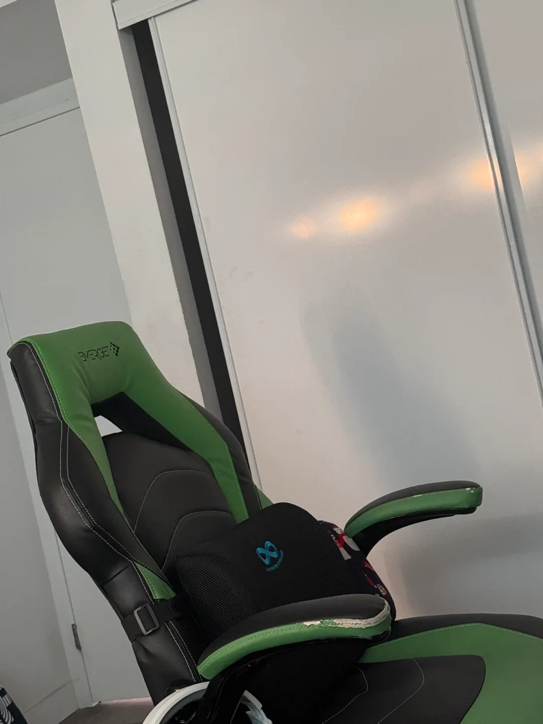 Emerge Gaming Chair - Green & Black