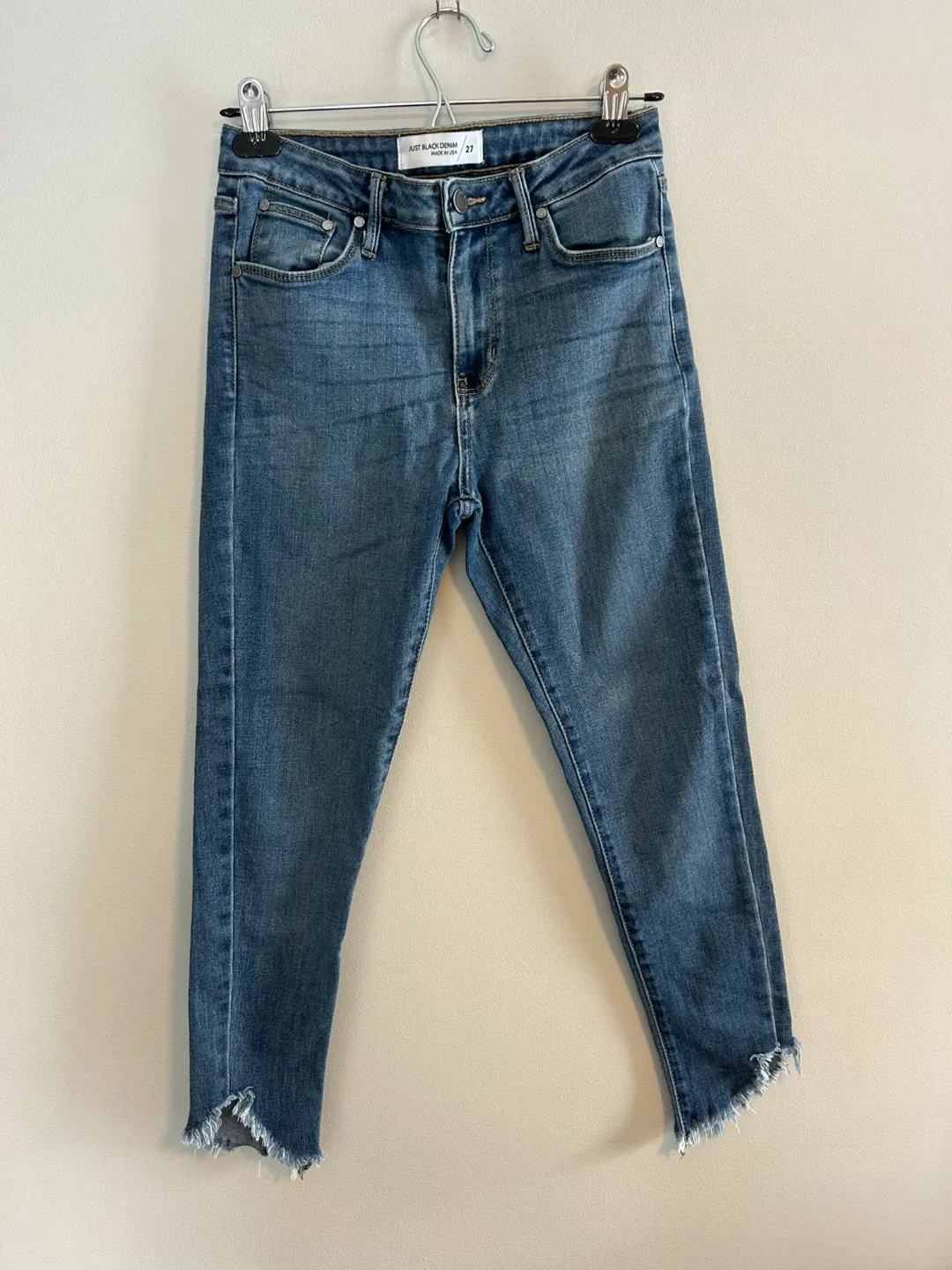Just Black Denim Jeans - Size 27