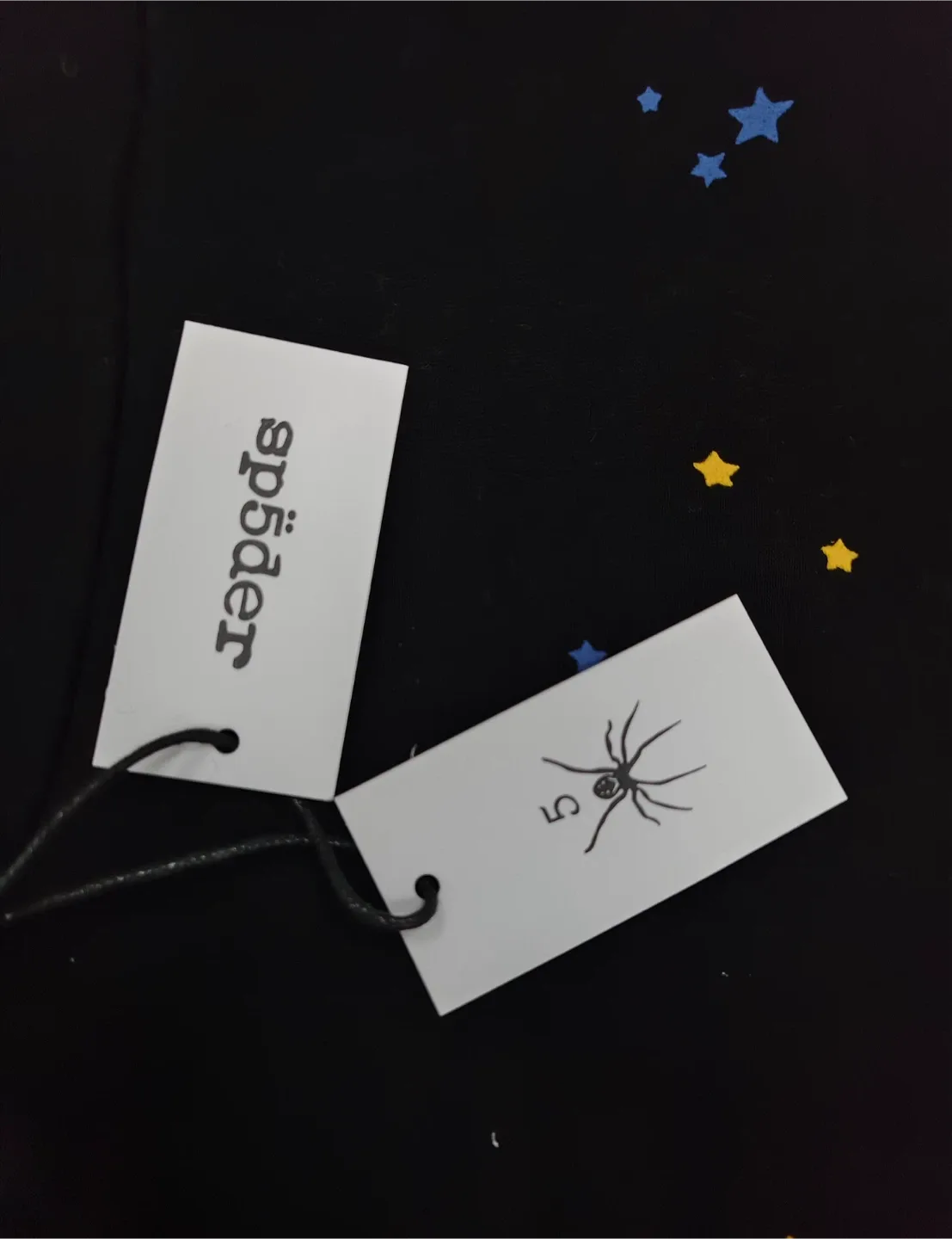 Og Web Sp5der Black Hoodie V2 image indicator(3)