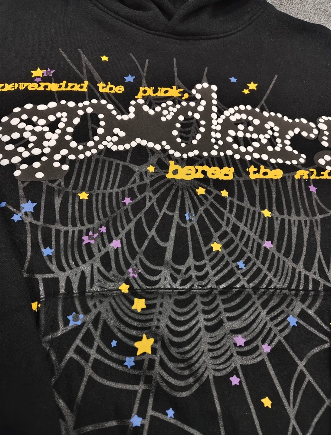 Og Web Sp5der Black Hoodie V2 image indicator(6)