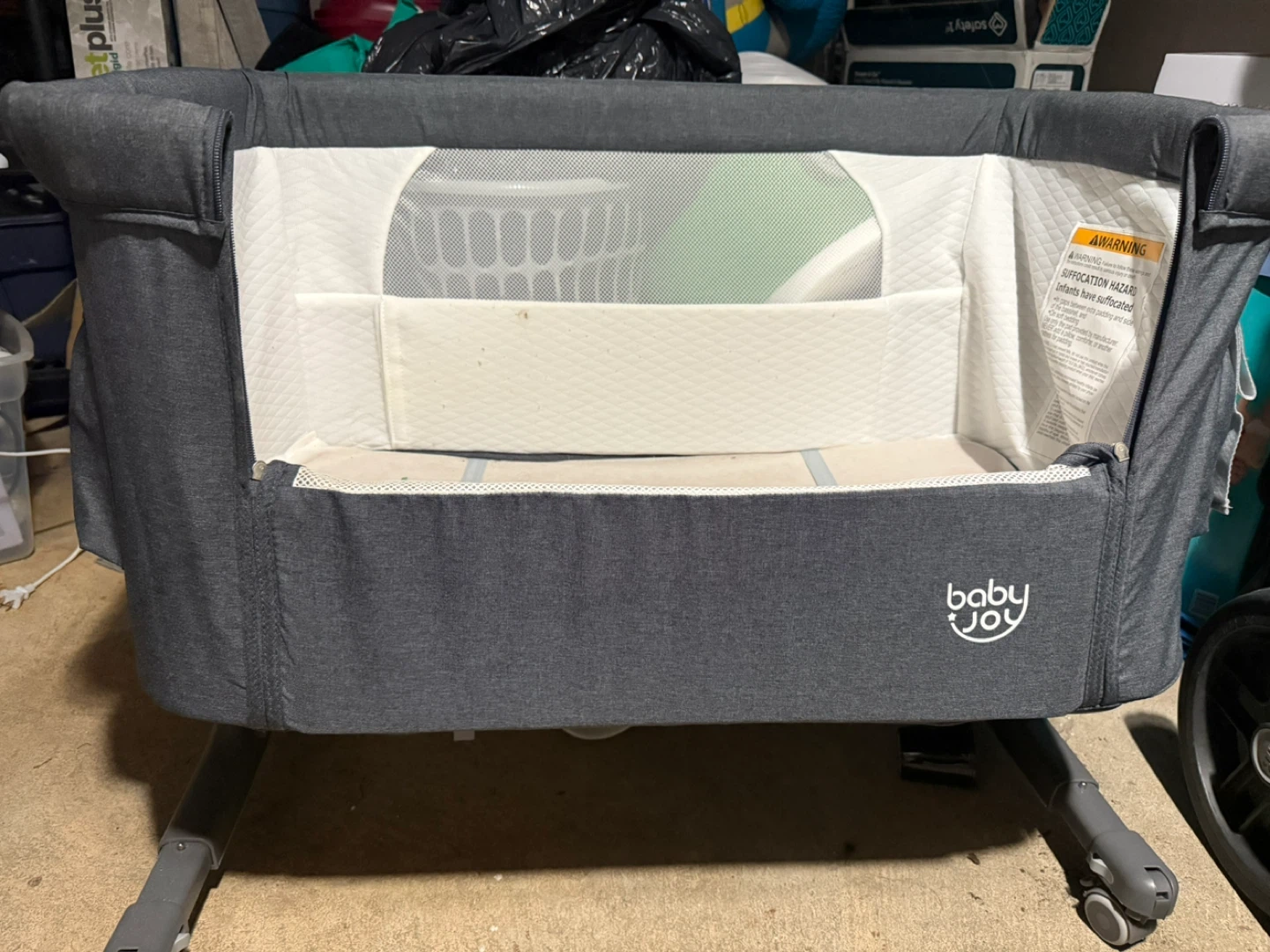 Baby Joy Bassinet - Grey - photo 2