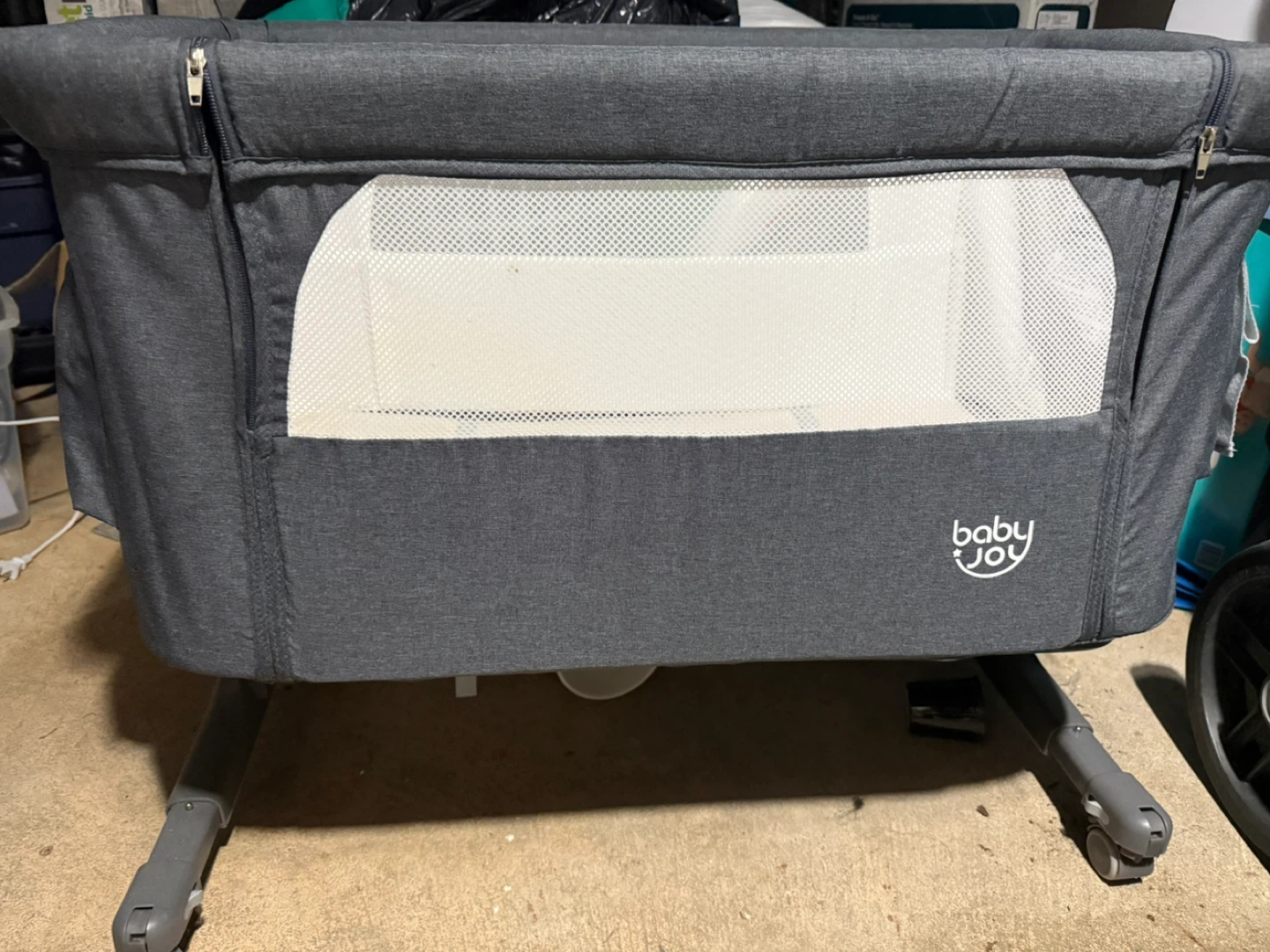 Baby Joy Bassinet - Grey