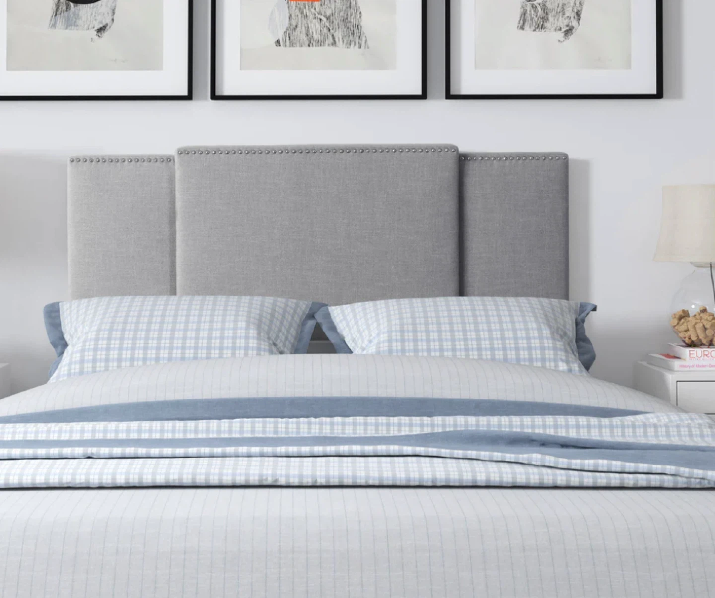 CorLiving Grey Adjustable Headboard - photo 2