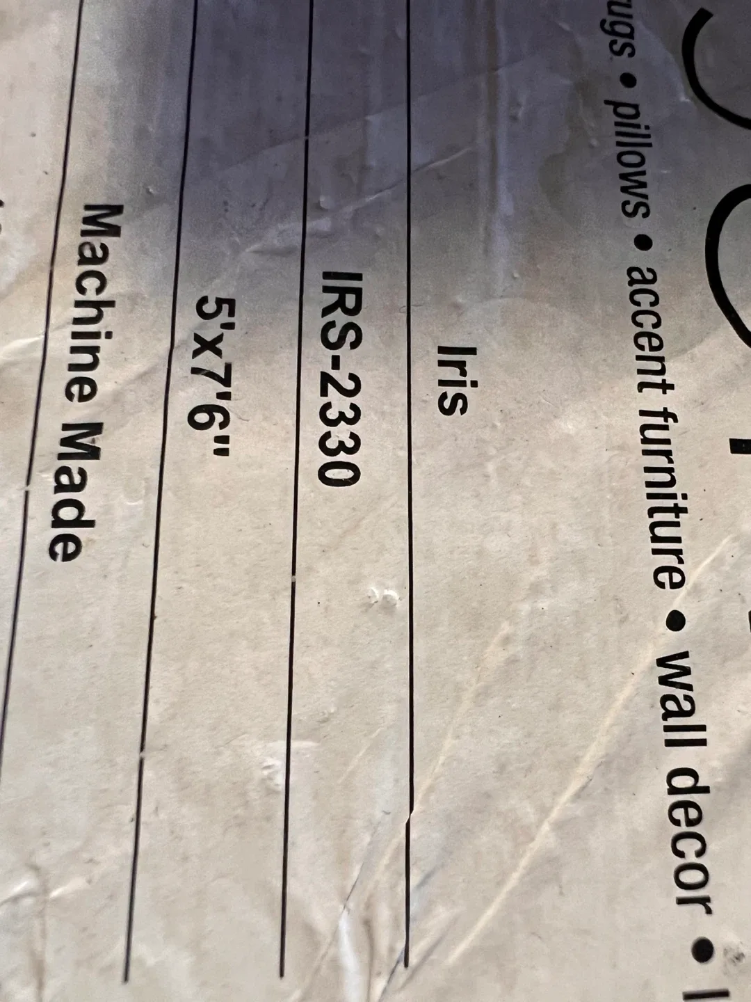 Carpet/rug for sale image indicator(3)