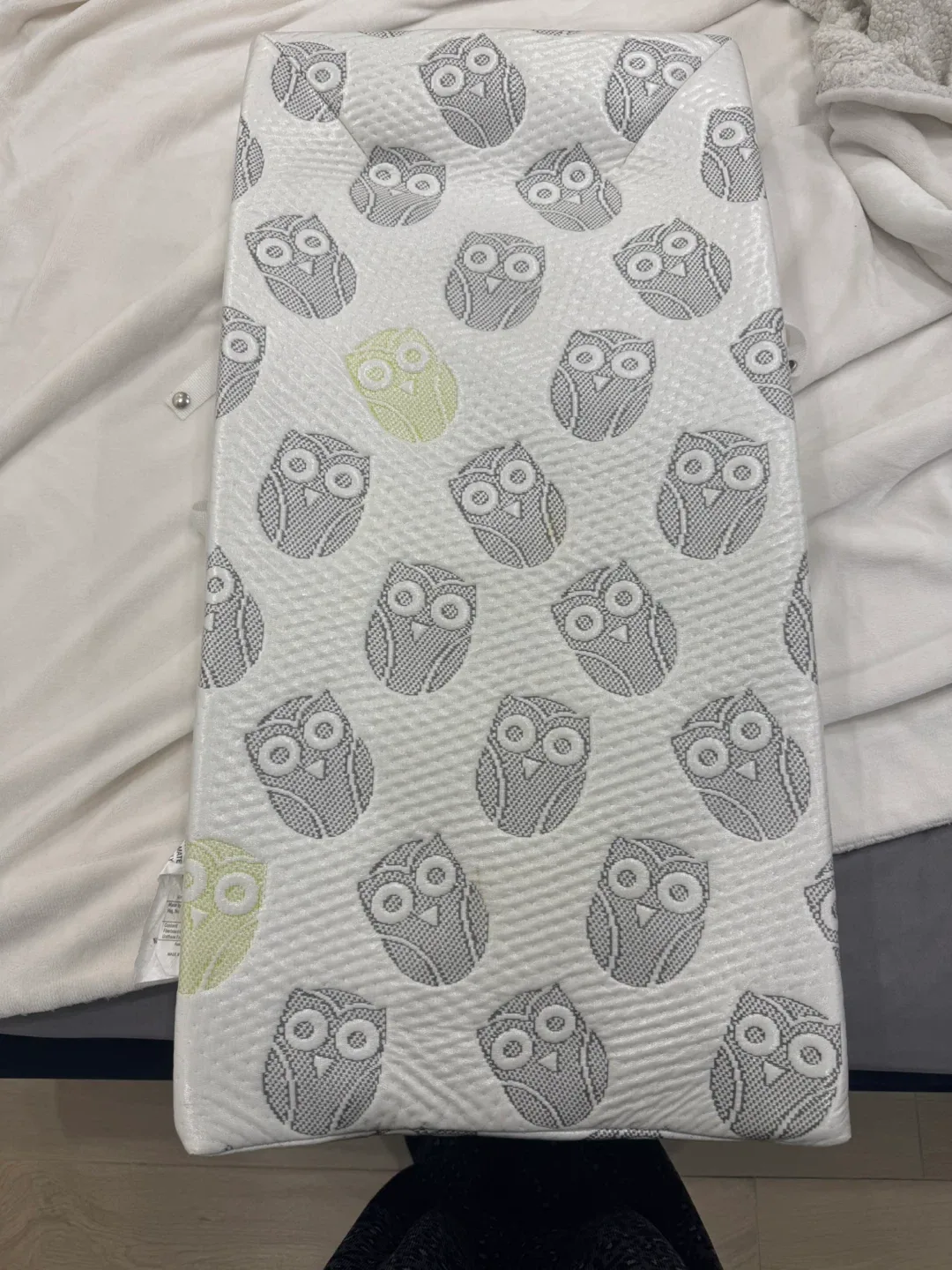 Baby Changing Pad with Owl Pattern