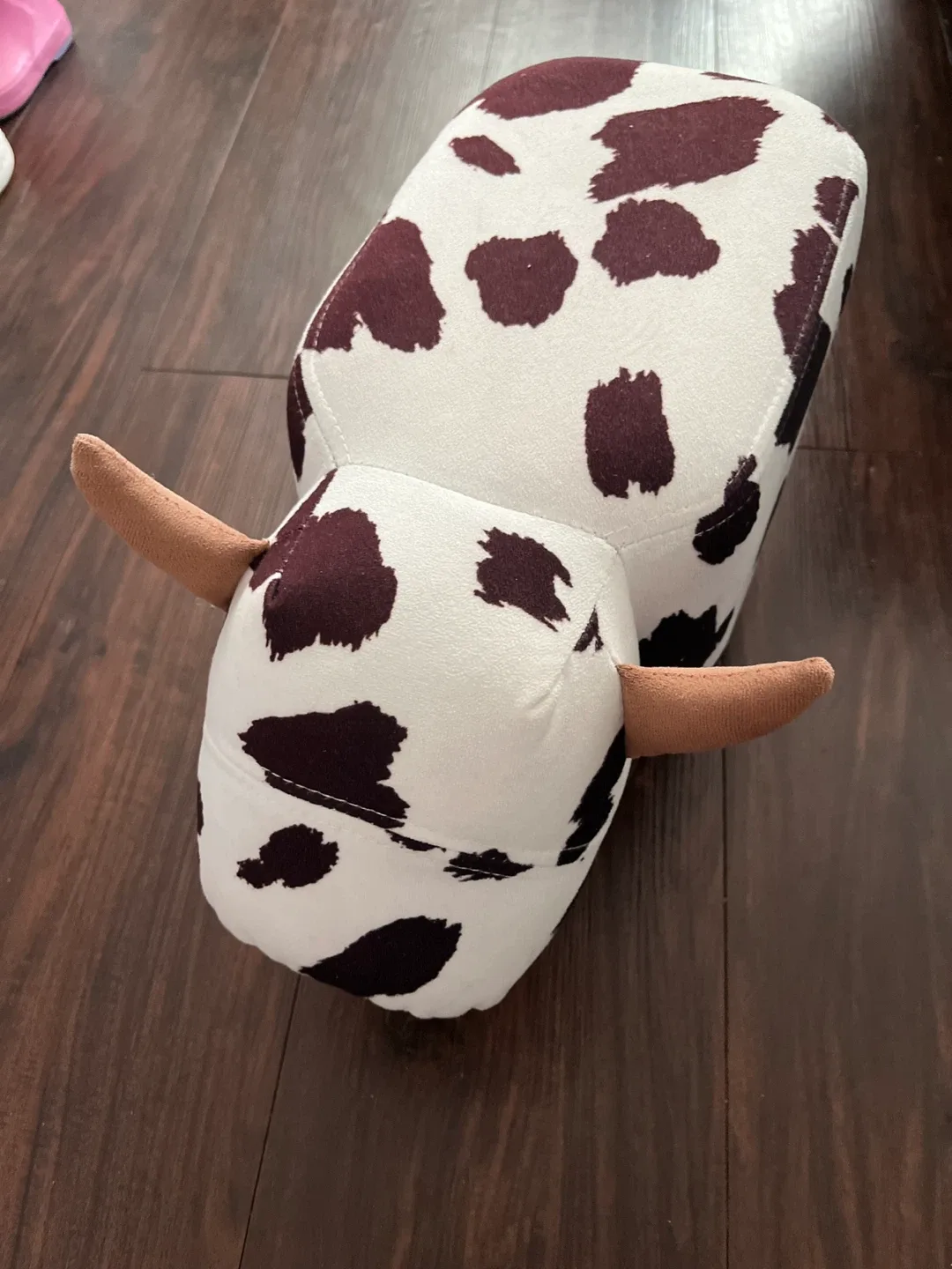 Cow Print Ottoman Foot Rest Stool