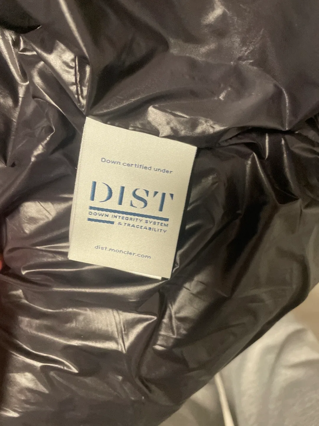 Moncler Black Puffer Jacket Size L image indicator(5)