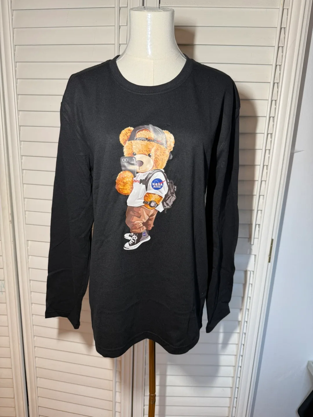 NASA Bear Graphic T-Shirts - XL