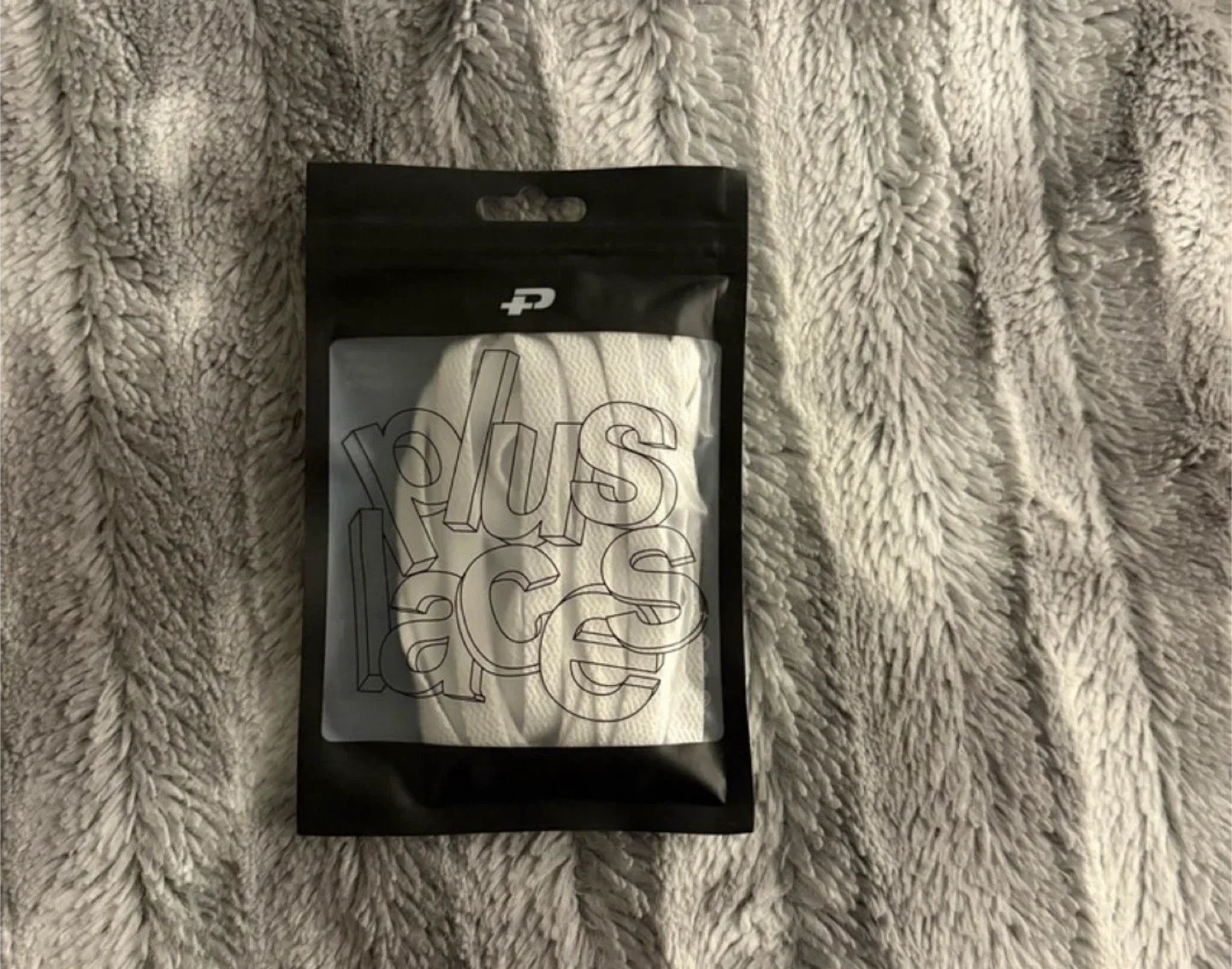 Plus Lace White Shoelaces - New in Package