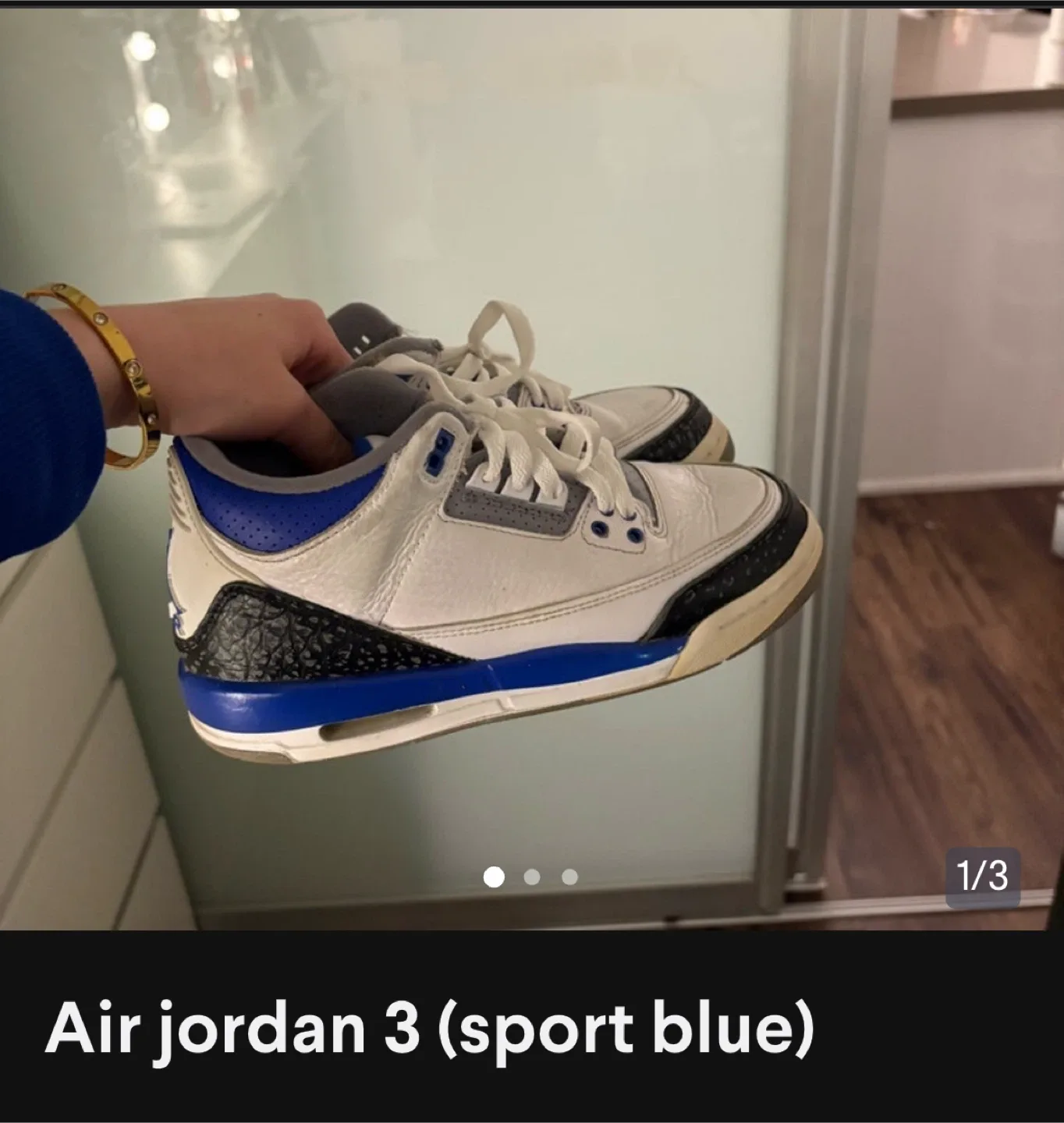 Air Jordan 3 (Sport Blue)