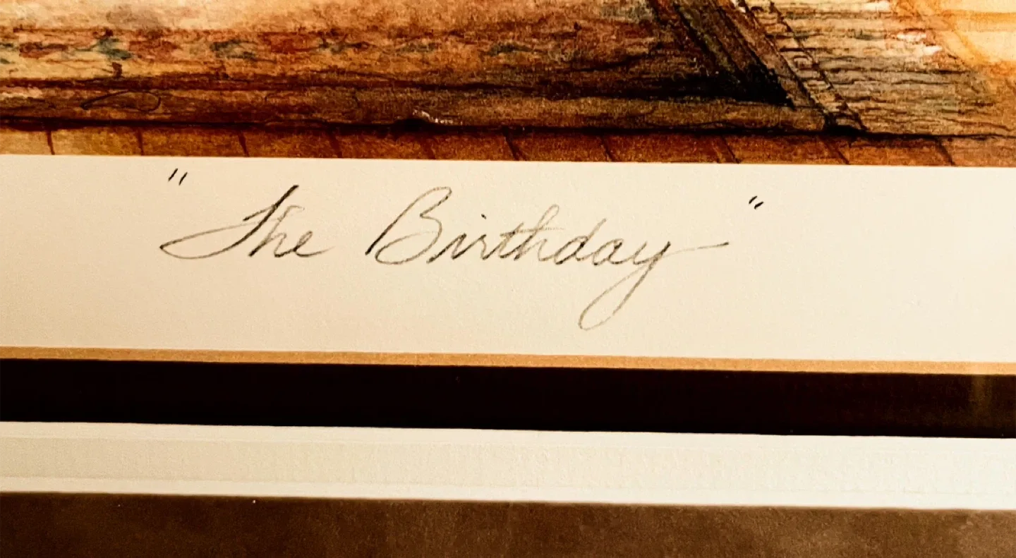 Trisha Romance "The Birthday" Print image indicator(2)