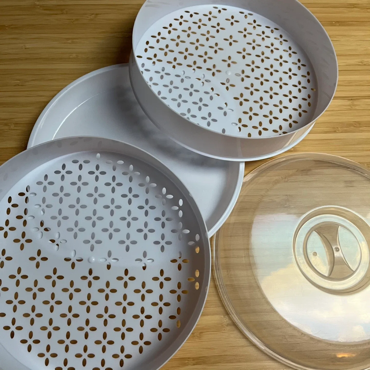 Muti-Tier Microwave Steamer image indicator(2)