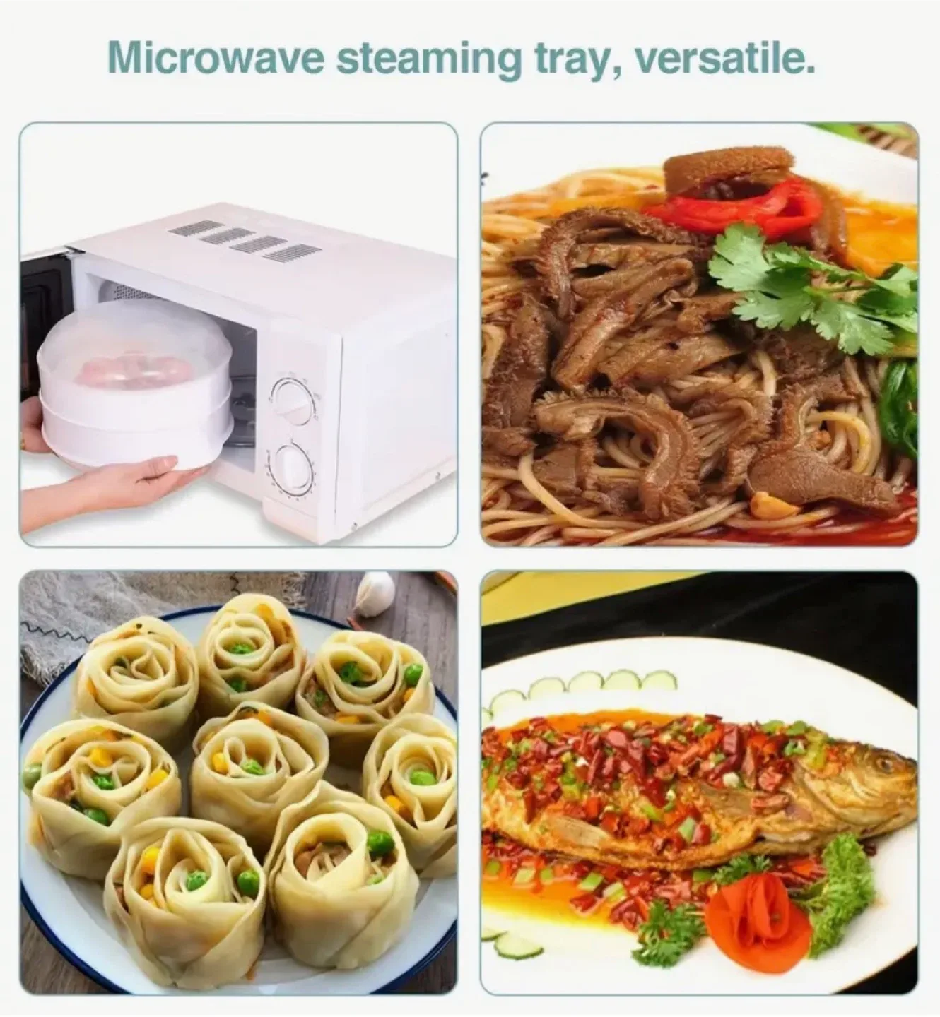 Muti-Tier Microwave Steamer image indicator(6)