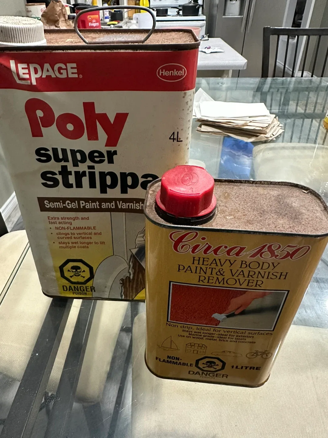 LePage Poly Strippa & Circa 1850 Paint Remover