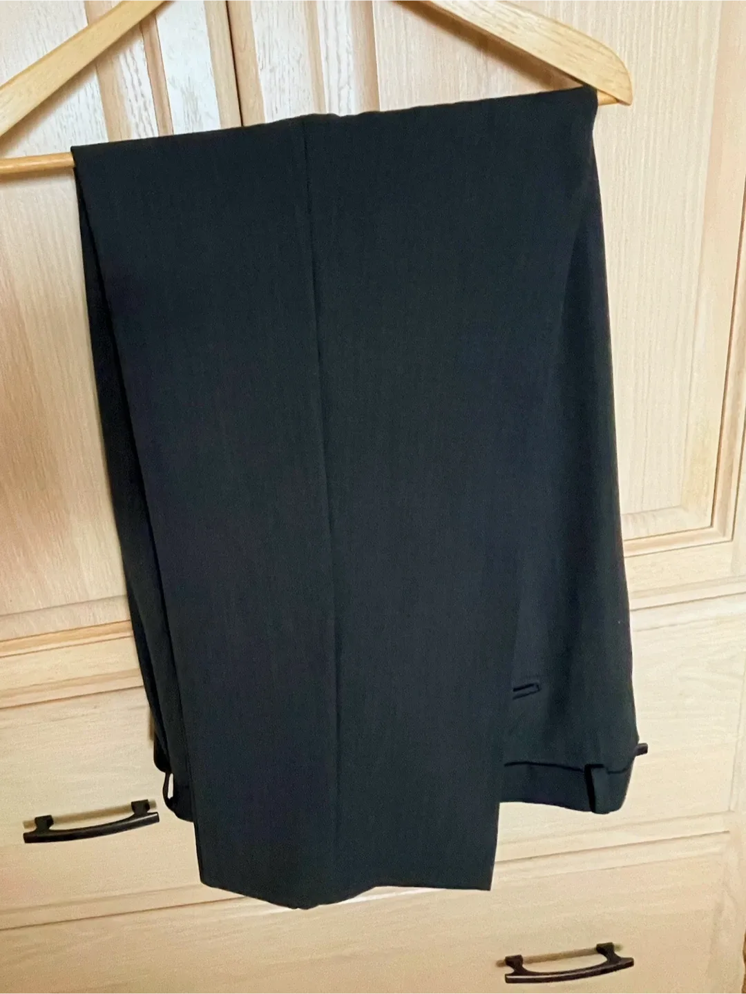 Profilo Classics Black Wool Blend Trousers - Size 40