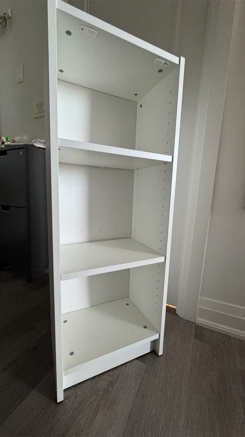 White Bookcase Ikea