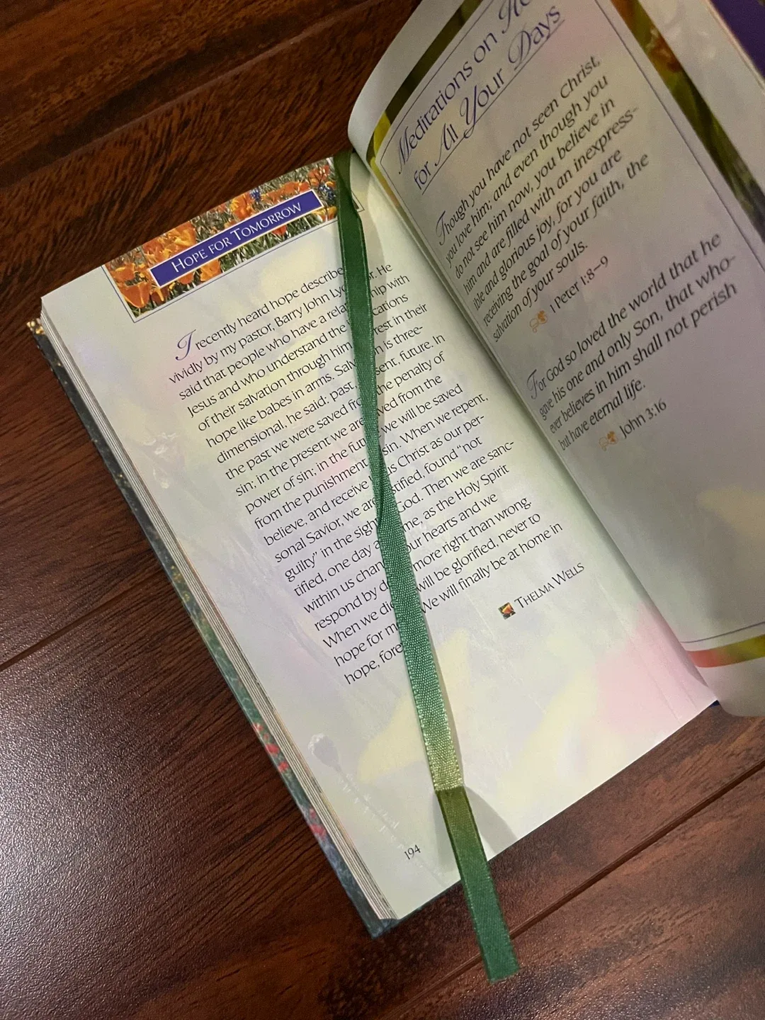 Hope for a Woman’s Soul hardcover book, Christian devotional image indicator(8)