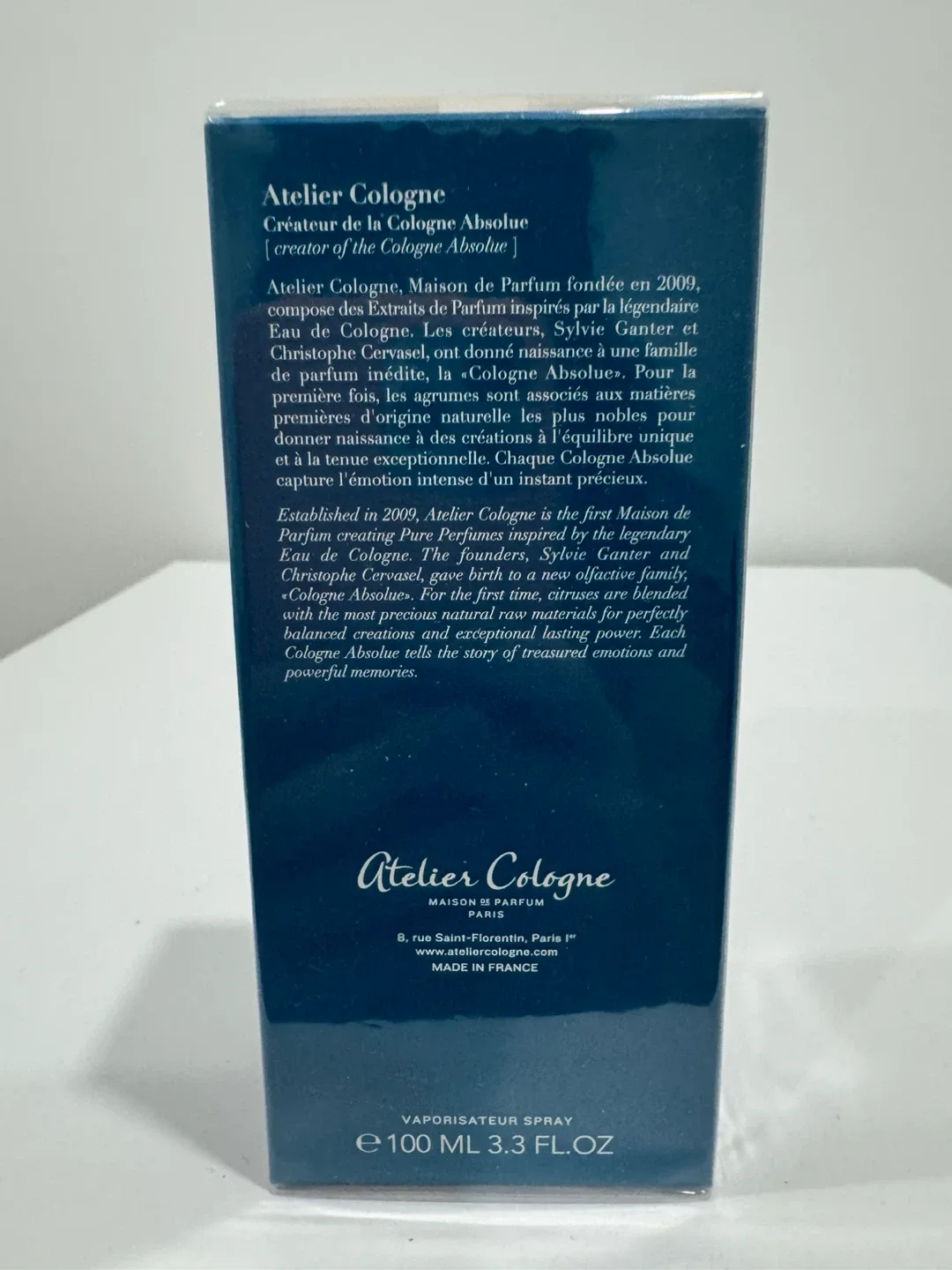 Atelier Vanille Insensee 100ml brand new image indicator(2)