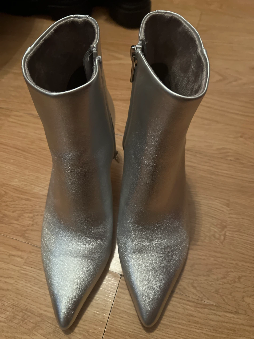 Silver Ankle Boots by Sam Edelman 🏆