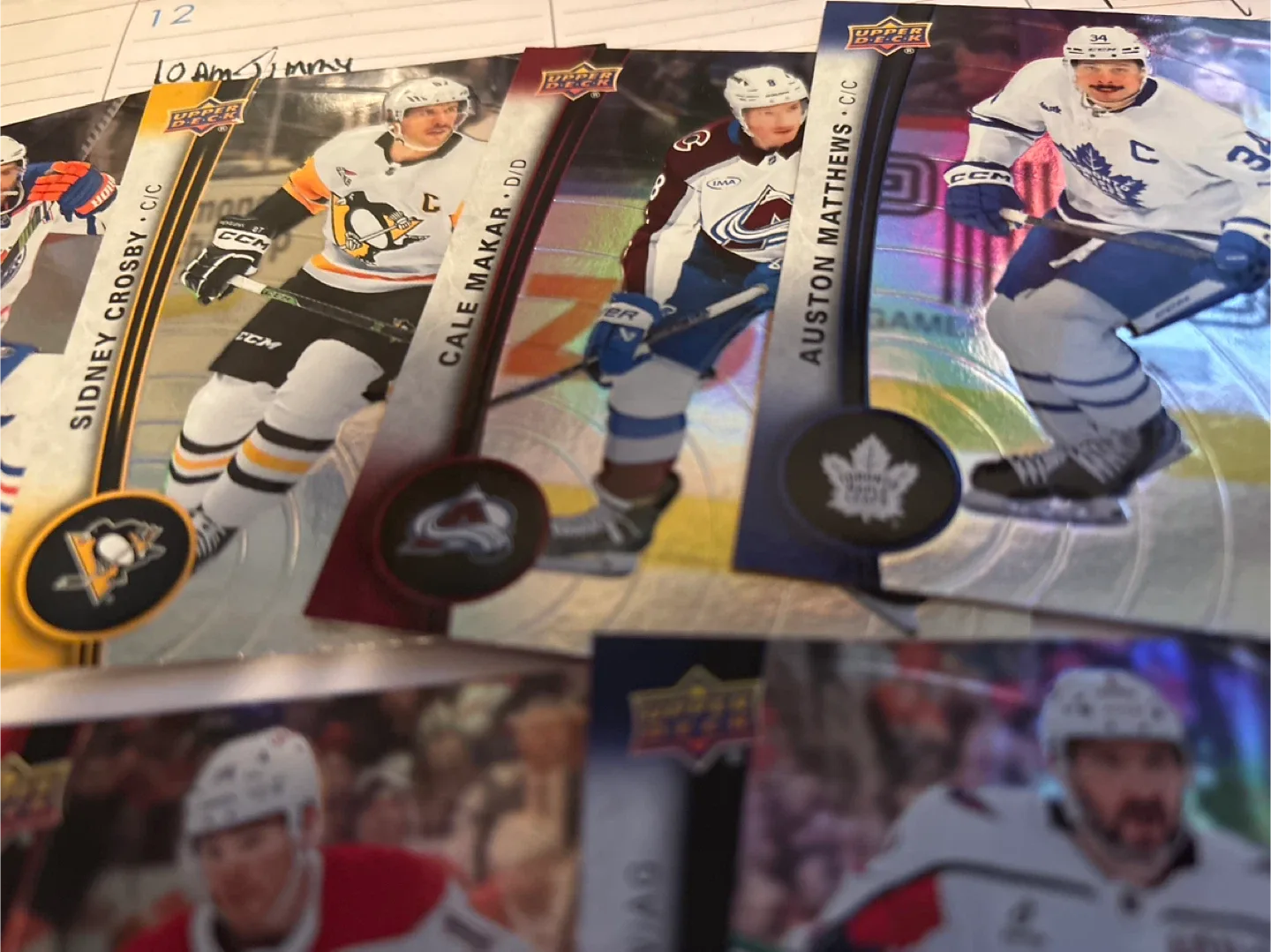 2025-26 Tim Hortons base card set of 120 cards image indicator(3)