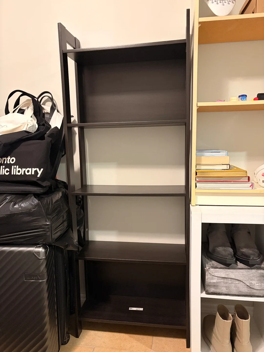 IKEA Lerberg Shelf Unit - Dark Grey