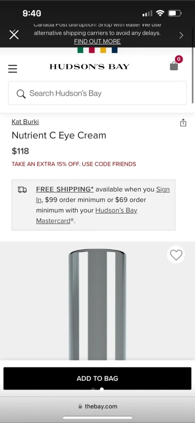 Kat Burki Nutrient C Eye Cream, retails $118+ image indicator(2)