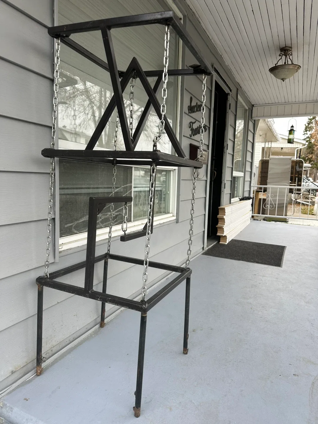 Decorate Metal Geometric Hanging Stand image indicator(7)