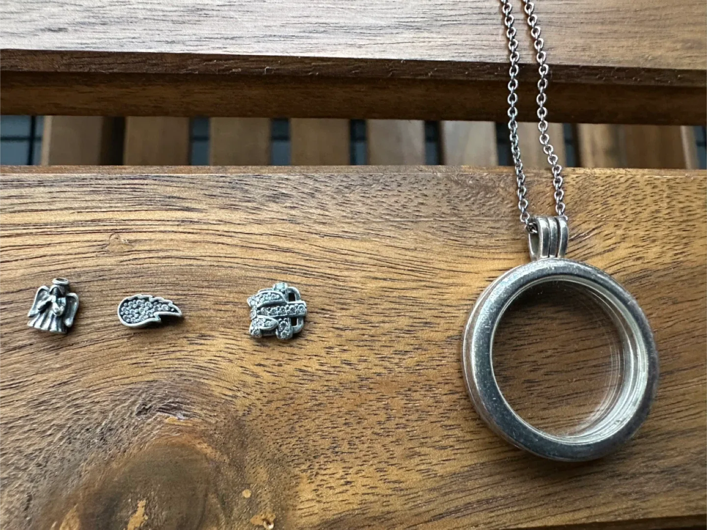 Mini Pandora Charms with Locket- Silver 925 image indicator(9)