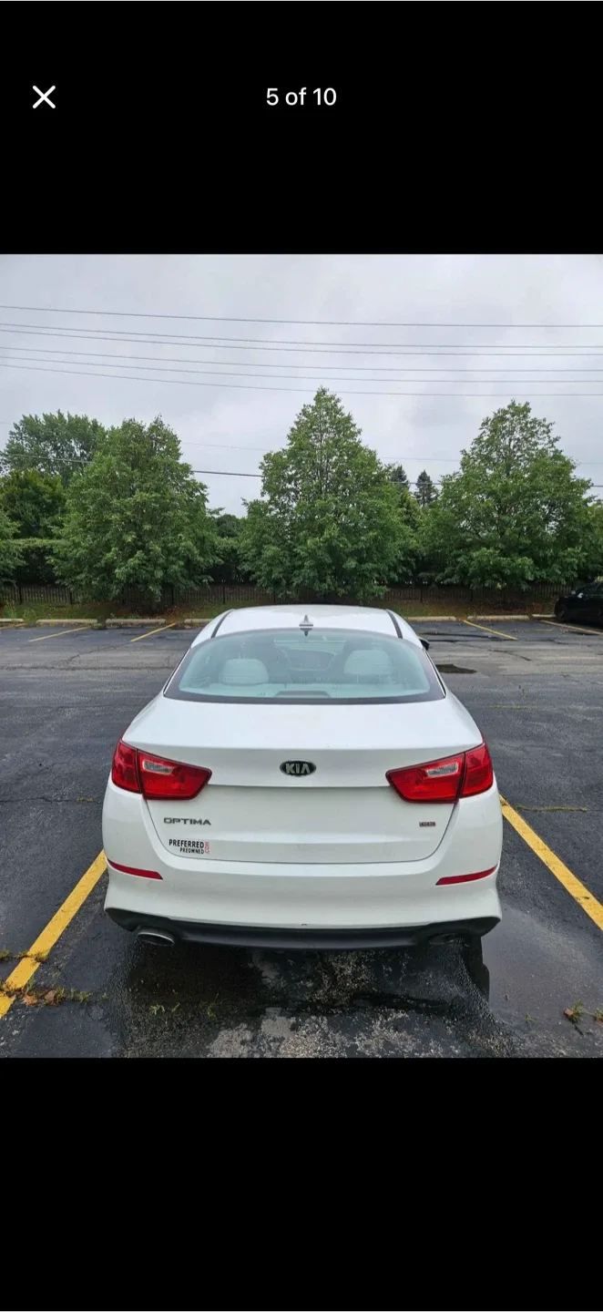 2015 Kia Optima - White Sedan image indicator(4)