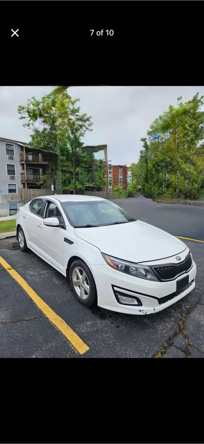 2015 Kia Optima - White Sedan image indicator(3)