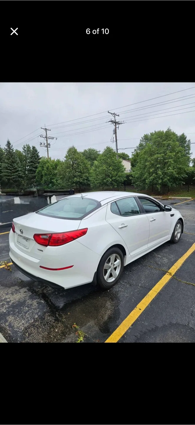 2015 Kia Optima - White Sedan image indicator(5)