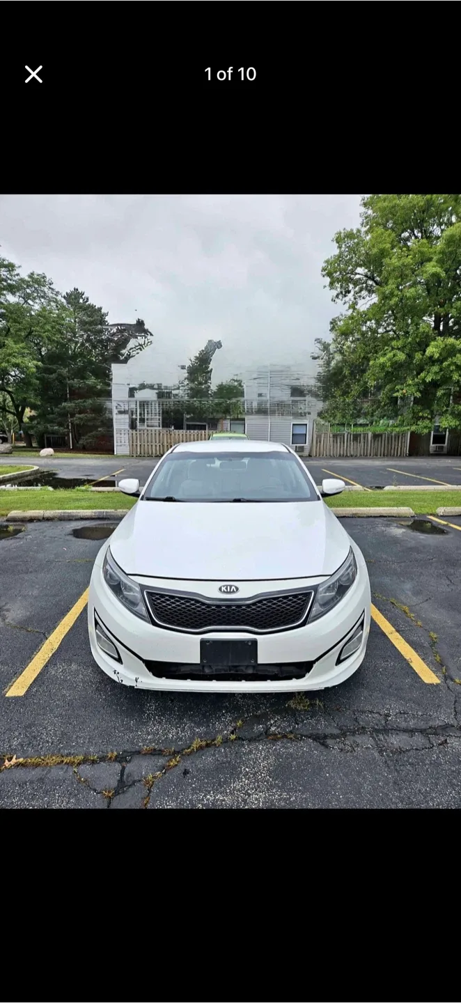 2015 Kia Optima - White Sedan image indicator(2)