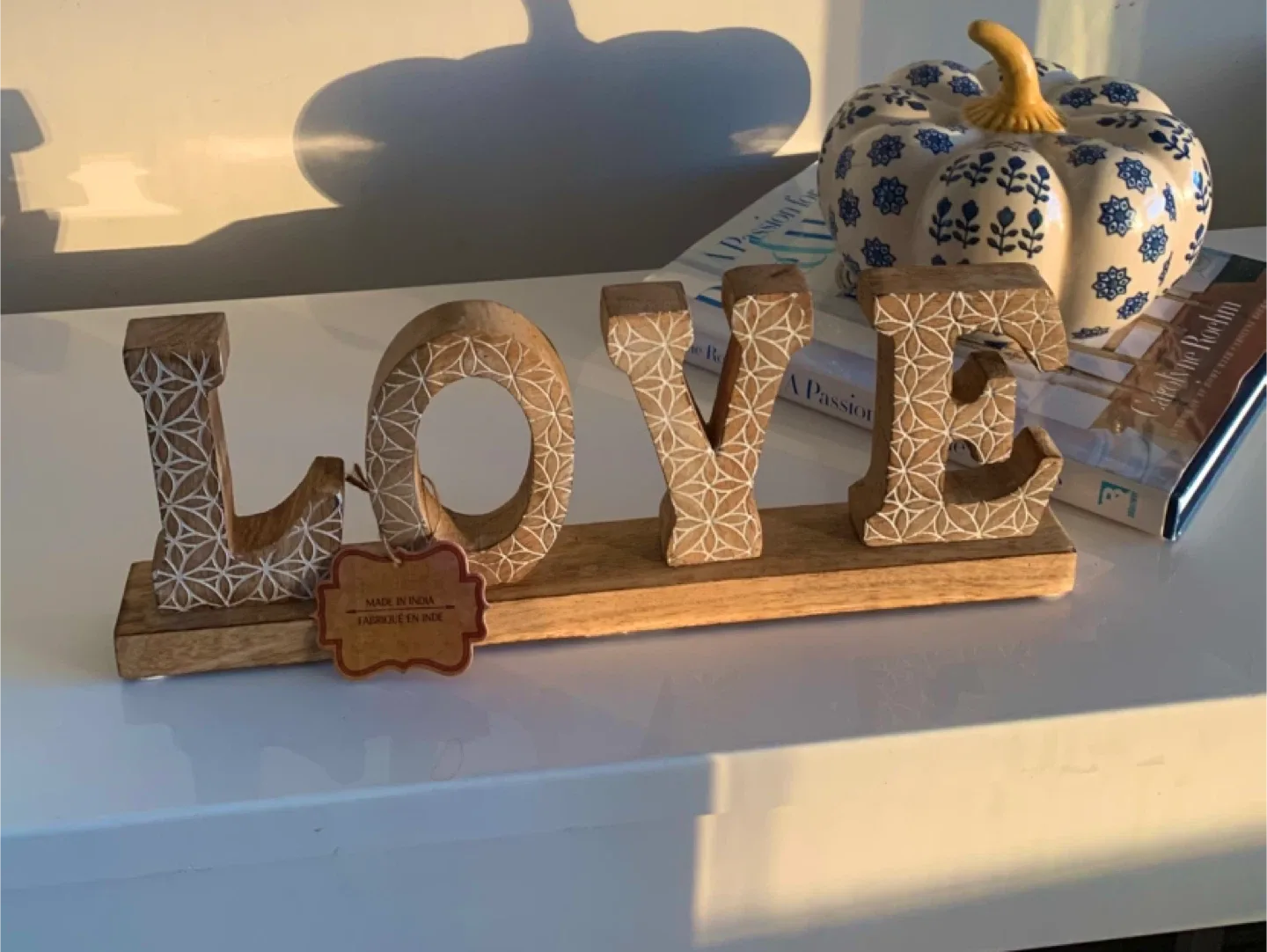 Wooden LOVE Sign - Home Decor