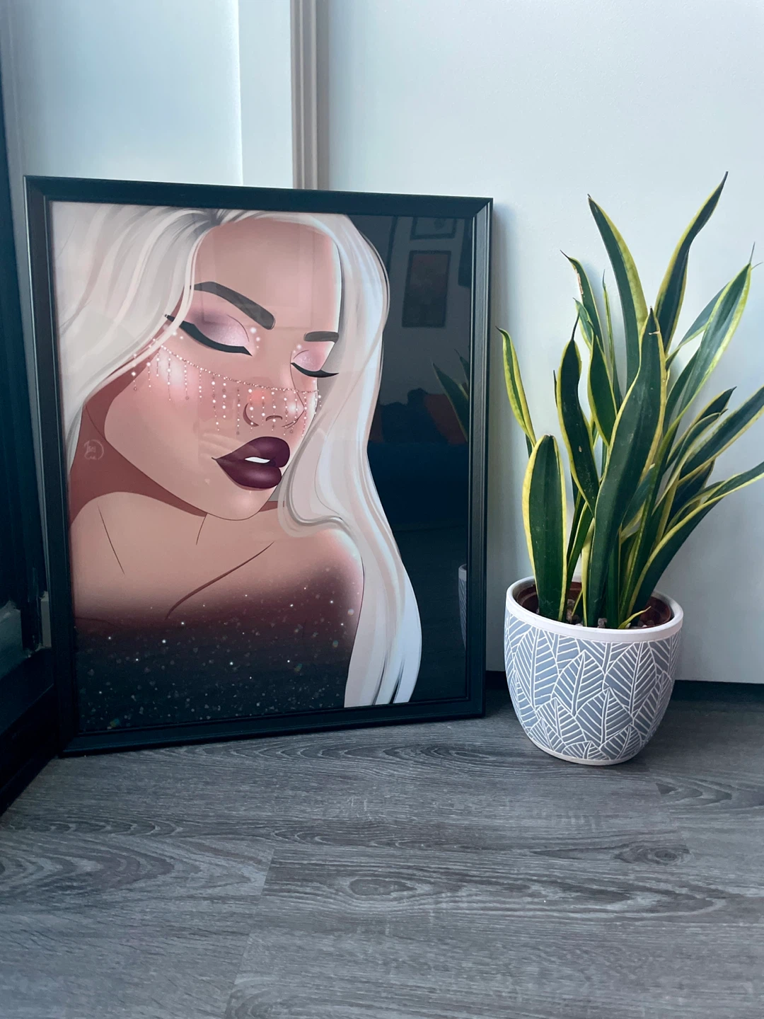 FRAMED ART 16x20 - Midnight Star