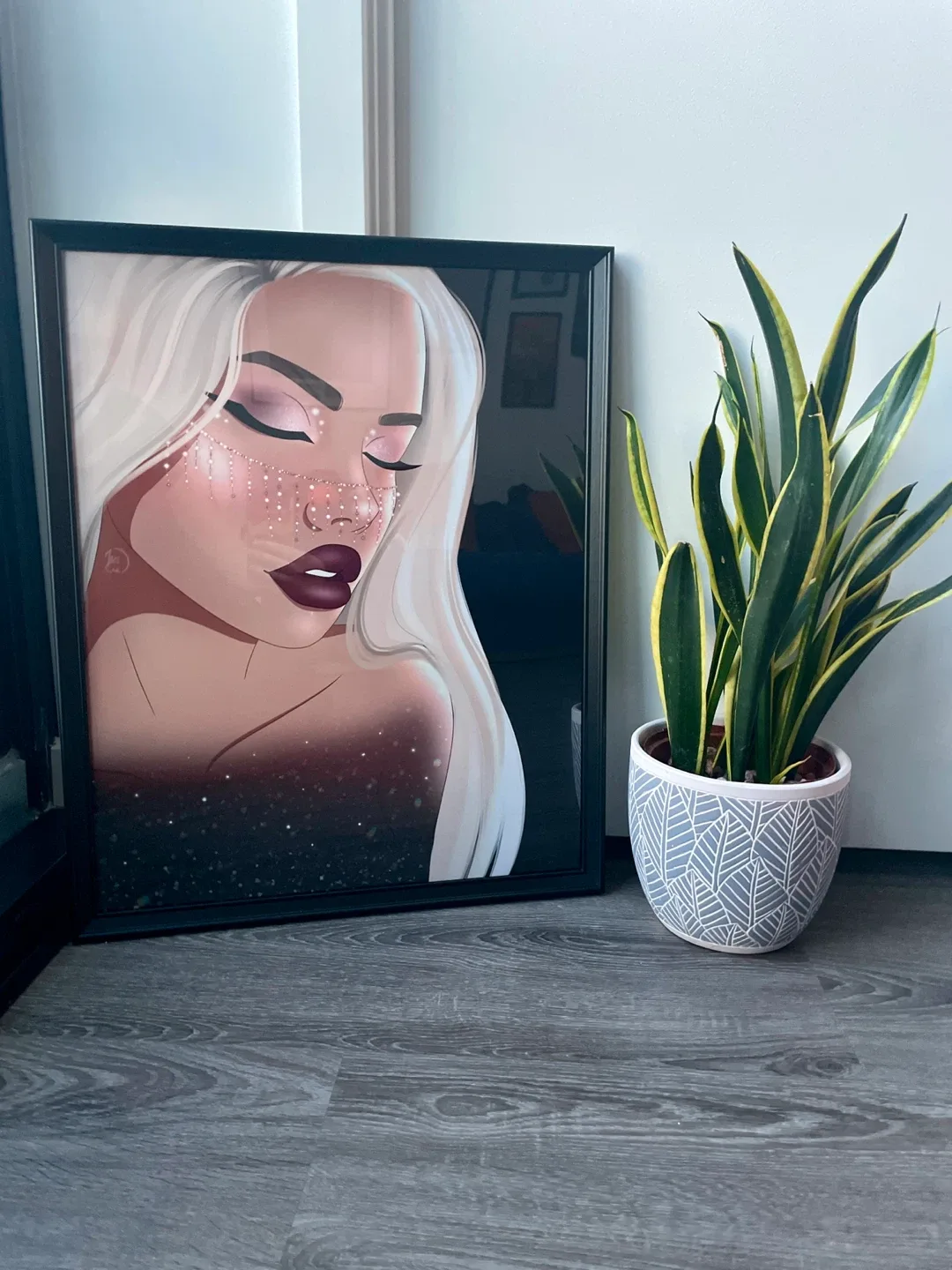 FRAMED ART 16x20 - Midnight Star