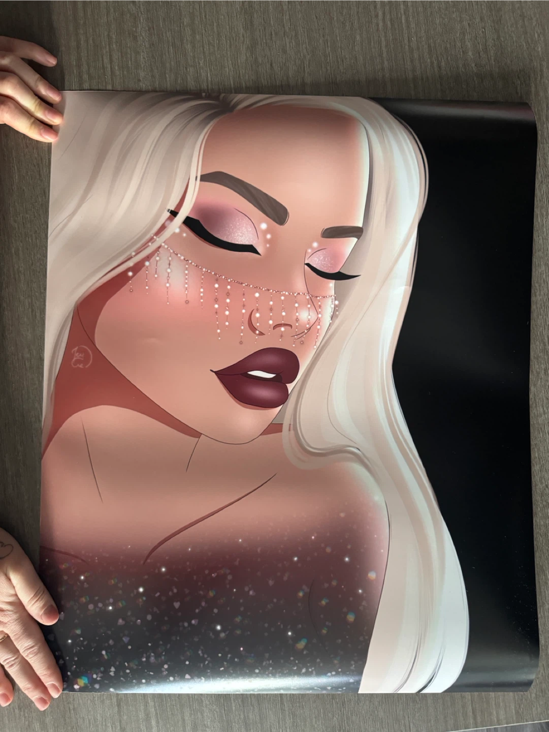 FRAMED ART 16x20 - Midnight Star - photo 2