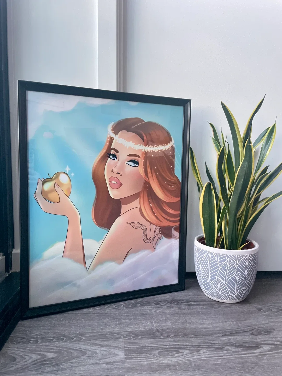 FRAMED ART 16x20 - Eve