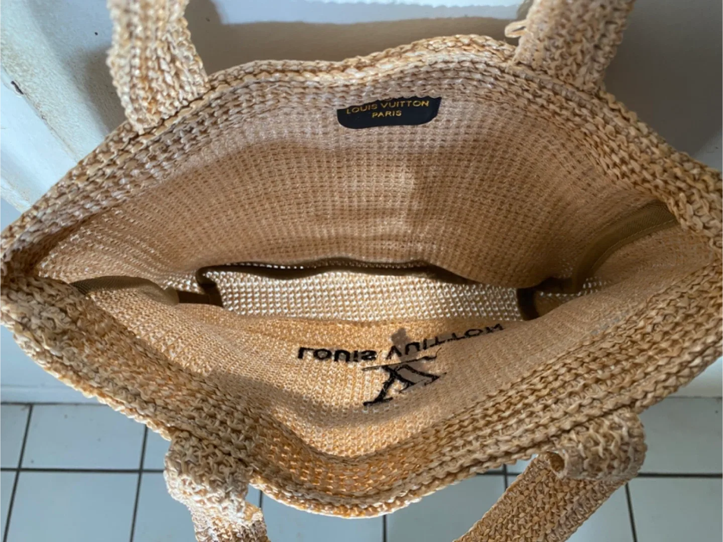 Small Raffia Tote Bag image indicator(3)