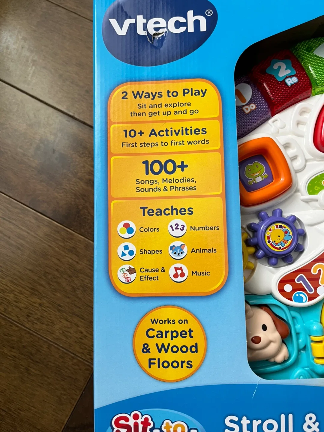 VTech Sit-to-Stand Stroll & Discover Activity Walker image indicator(2)