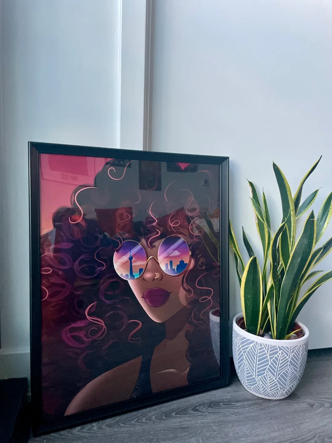 FRAMED ART 16x20 - CityScape