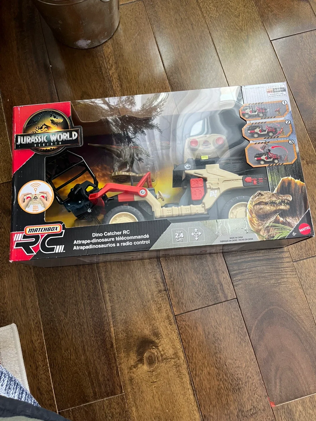 Jurassic World Matchbox Dino Catcher RC - New in Box!