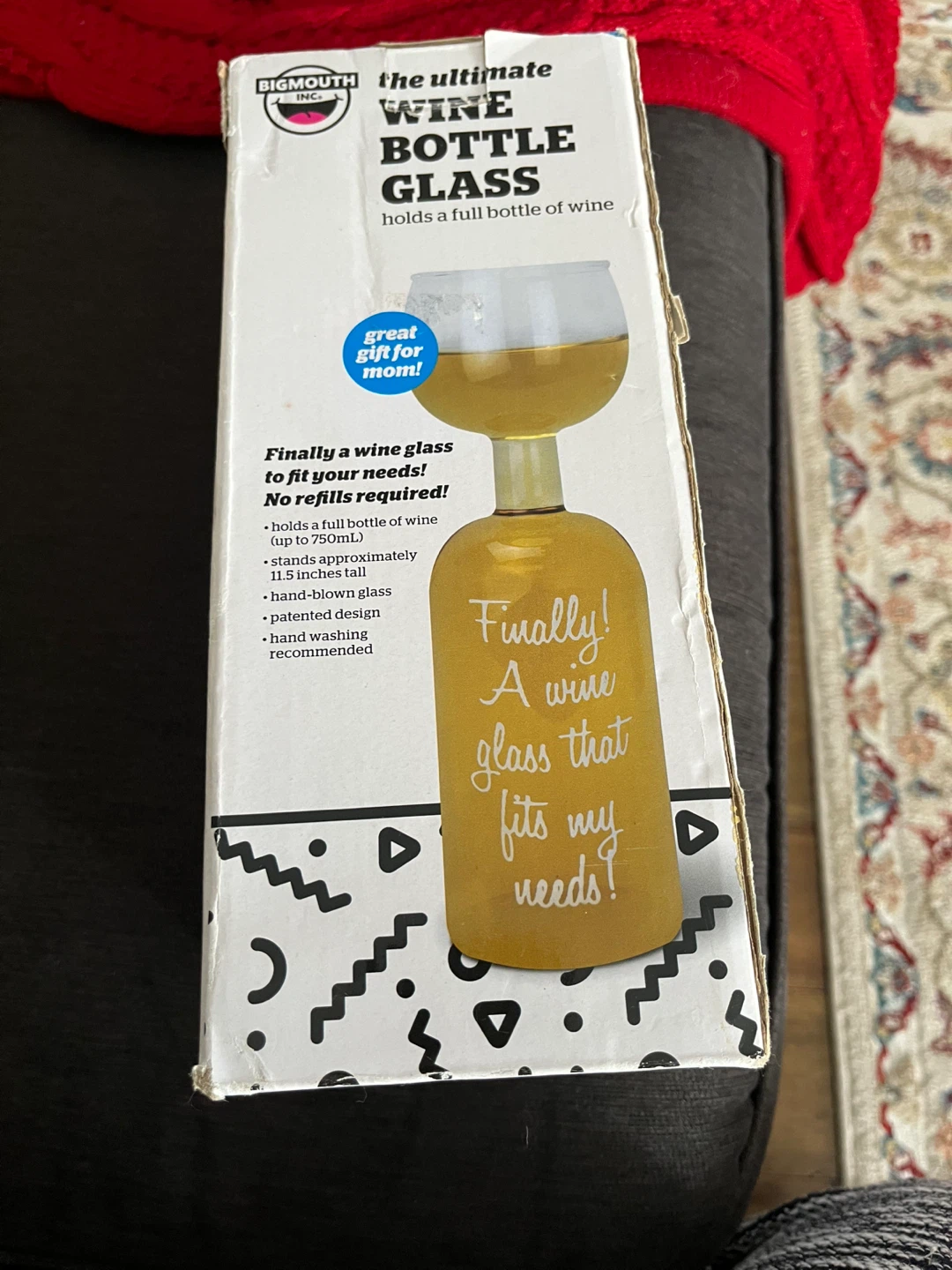 BigMouth Inc. Wine Bottle Glass - photo 5