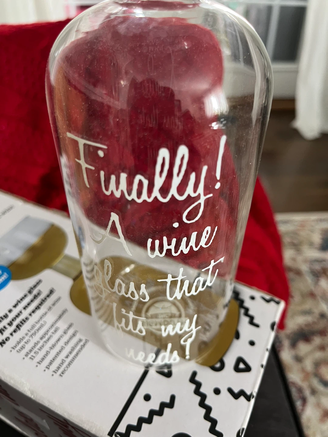 BigMouth Inc. Wine Bottle Glass - photo 3
