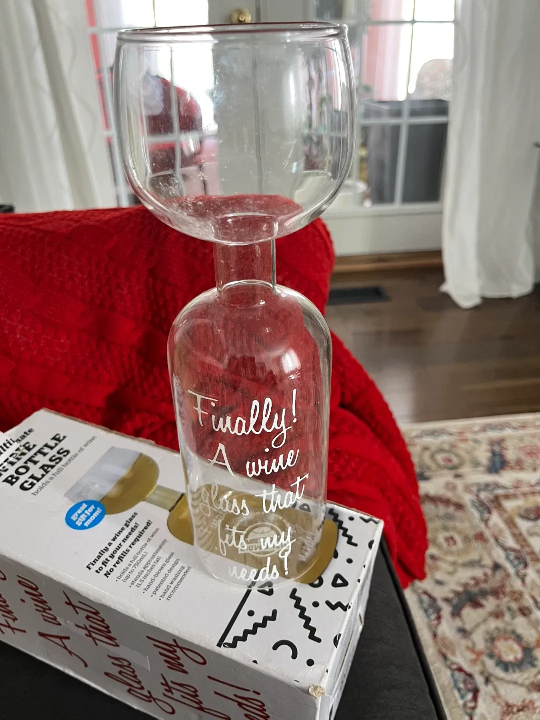 BigMouth Inc. Wine Bottle Glass image indicator(2)