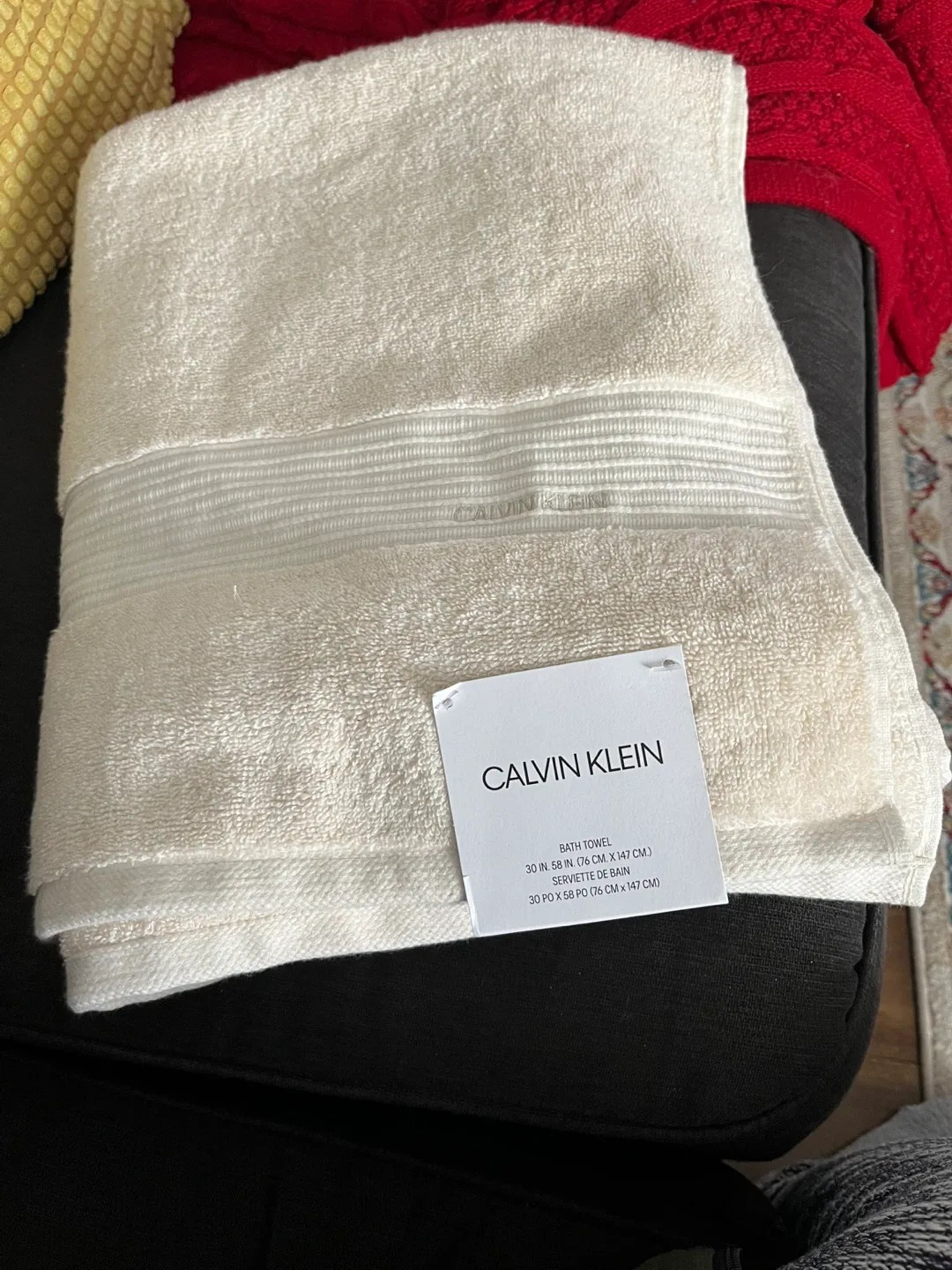 Brand new Calvin Klein Bath Towel - 30 x 58 in