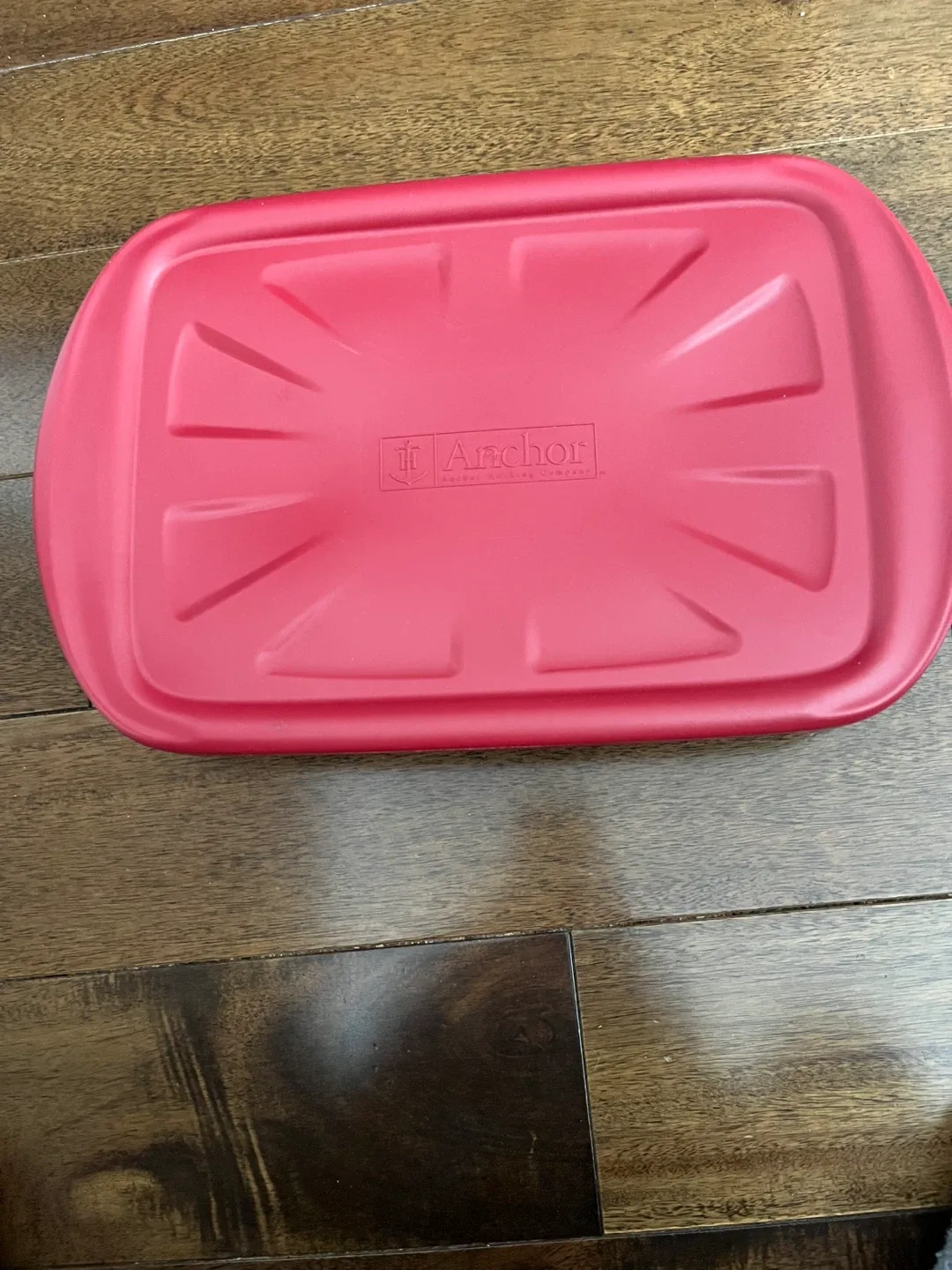 Brand new Anchor Hocking Red Bakeware Lid