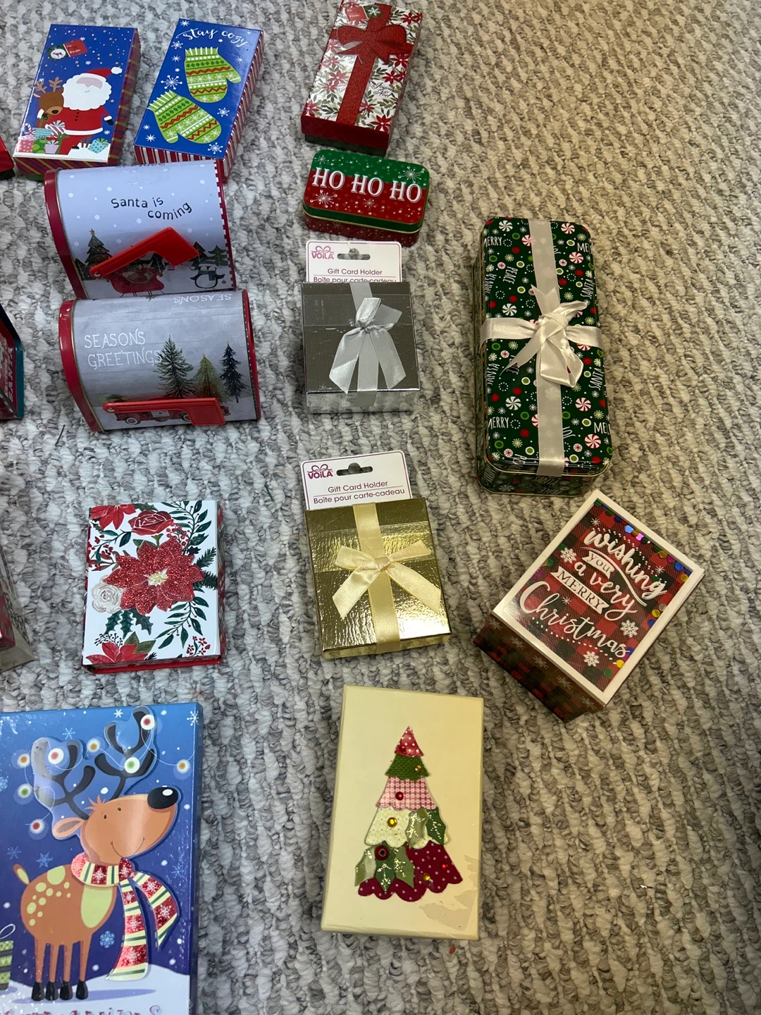 Variety of Decorative Christmas Gift Boxes - photo 3