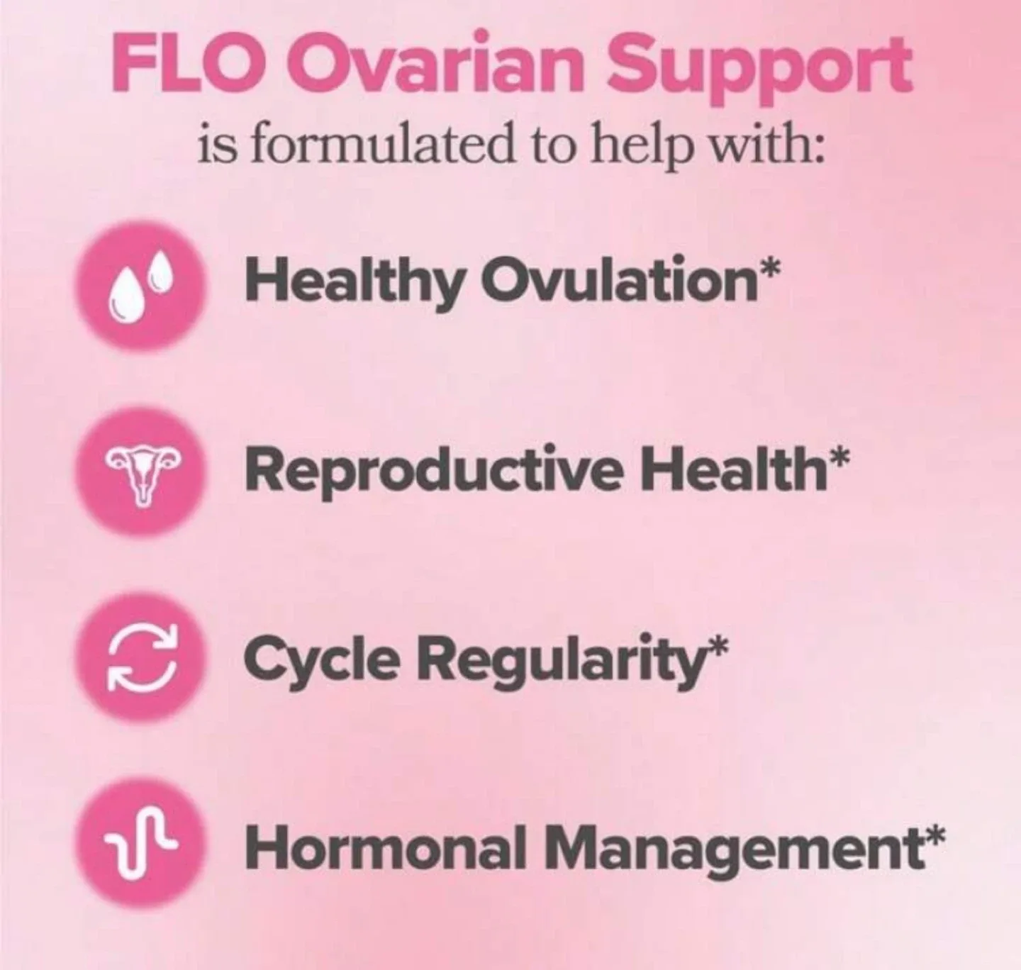 O Positiv FLO Ovarian Support Vitamin Capsules image indicator(7)